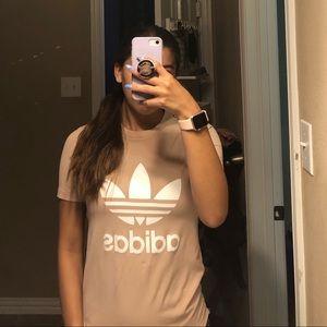 Adidas tan shirt
